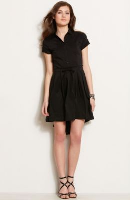 Asymmetrical Shirt Dress