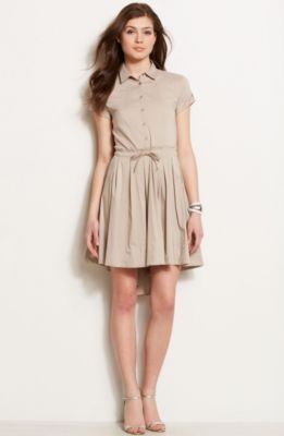 Asymmetrical Shirt Dress