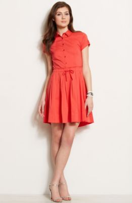 Asymmetrical Shirt Dress