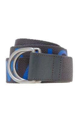 Pinstripe Logo Belt<br>Online Exclusive