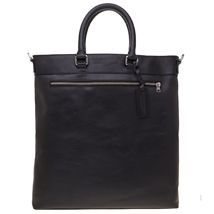 Leather Messenger Tote<br>Online Exclusive