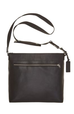 Leather Messenger Bag<br>Online Exclusive