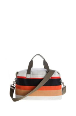 Striped Canvas Bag 