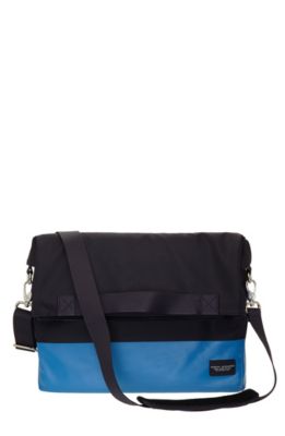 Colorblock Messenger Bag