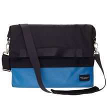 Colorblock Messenger Bag
