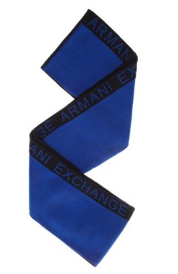 Contrast Logo Scarf