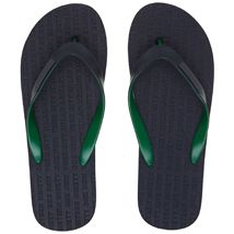 Embossed Logo Flip Flop