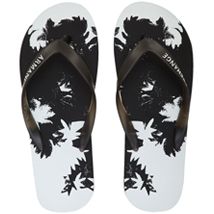 Palm Print Flip Flop