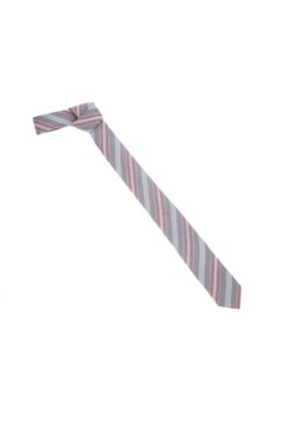 Textured Striped Tie 