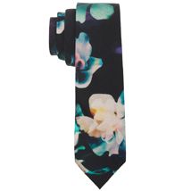 Floral Print Tie