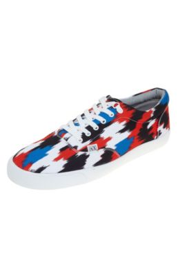 Printed Canvas Sneaker