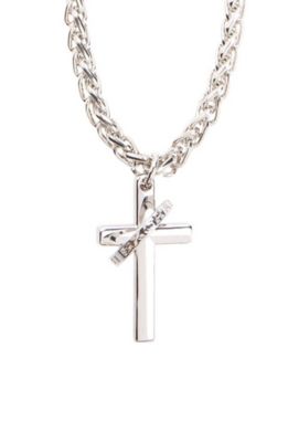Metal Cross Necklace