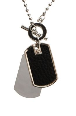 Toggle Closure Dog Tag