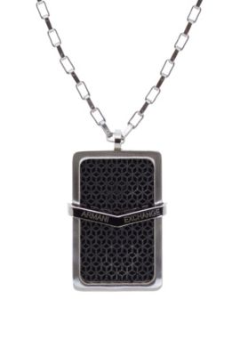 Logo Layered Dogtag Necklace