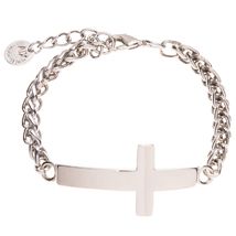 Metal Cross Bracelet