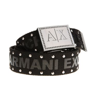 Studded Logo Belt