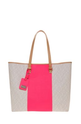 Pop Stripe Signature Tote