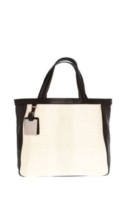 Textured Block Tote