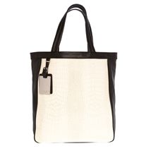 Textured Block Tote