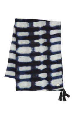 Graphic Print Square Scarf