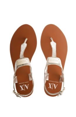 Logo Plate Sandal