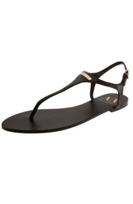 Logo T-Strap Sandal