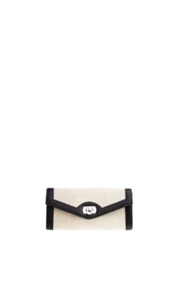 Linen Lock Wallet<br>Online Exclusive 