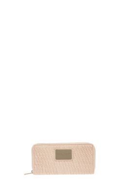 Textured Zip Wallet