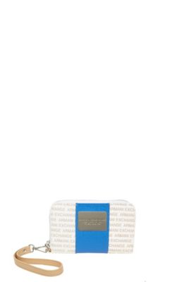 Colorblock Signature Wristlet