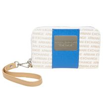 Colorblock Signature Wristlet