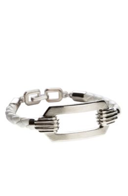 Metal & Leather Bracelet