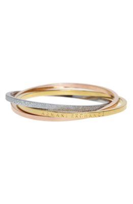 Interlocking Bangle Bracelet