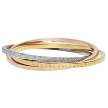 Interlocking Bangle Bracelet