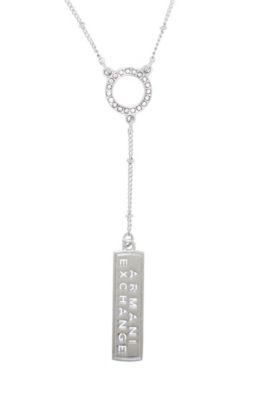 A|X Drop Pendant Necklace