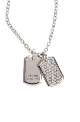 Micro Dog Tag Necklace 