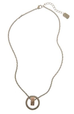 Pave Ring Necklace