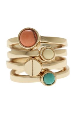 Stackable Stone Rings