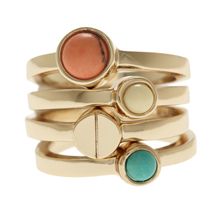 Stackable Stone Rings