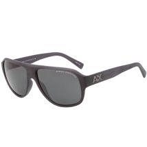 Striped Logo Aviator Sunglasses
