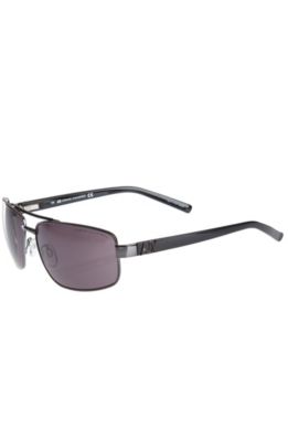 Square Logo Navigator Sunglasses