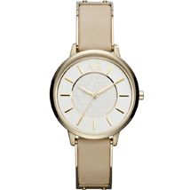 A|X Natural Leather Band Watch
