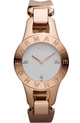 Gold Logo Bracelet Watch 