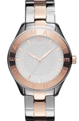 Two Tone Boyfriend Watch