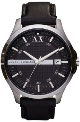 Sleek Leather Watch