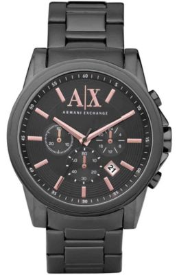 Gunmetal Chrono Watch