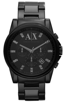 Black Chrono Watch
