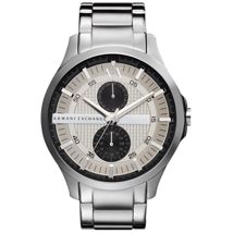 Silver Chronograph Bracelet Watch