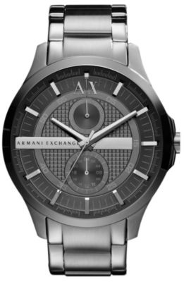 Grey Chronograph Bracelet Watch