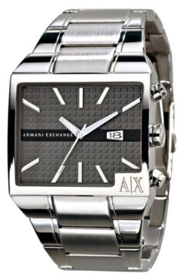 Gunmetal Stainless Steel Watch