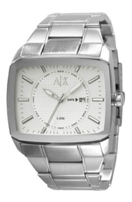 Brushed Stainless Steel Watch